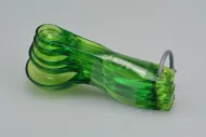 Plastové lžíce-odměrky set 5ks NEON 1,25-15ml - Zelené (12cm)