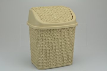 Malý odpadkový koš RIO (4.5l) - Béžově hnědý