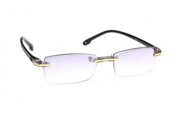 Elegantní dioptrické brýle černé +2.0