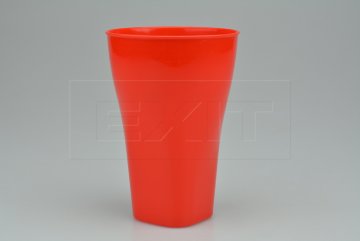 Plastový kelímek (13.5cm) - Červený