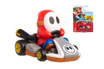 Super Mario miniautíčka s figurkou - Shy Guy Maskache
