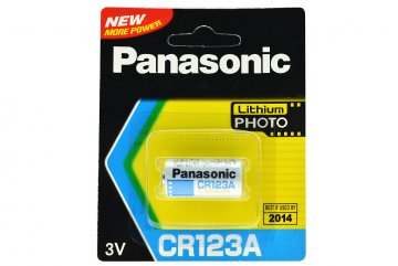 Baterie Lithium Photo Panasonic 3V CR123A