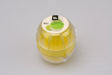 Mini odšťavňovač citrusů - Žlutý 60ml (7,5cm)