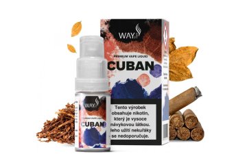 Cuban - Liquid WAY to Vape 10ml, 18mg