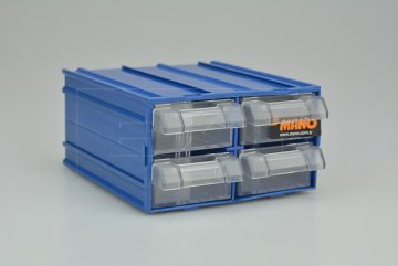 Plastový organizér do dílny MANO MK-32 (12x11x6cm) - Modrý