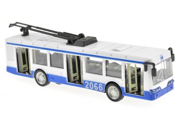 Trolejbus (16cm) - Modrý