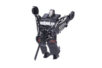 Transformer autorobot X-Warrior 14cm, černý