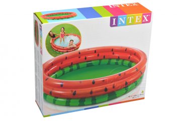 Dětský bazének ve tvaru melounu - 3 prstence