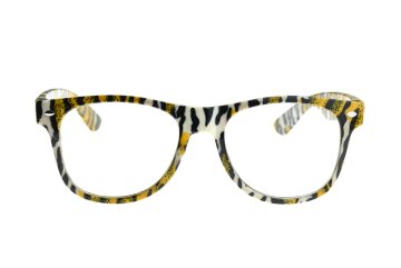 Módní okrasné brýle bez dioptrií - Tygr