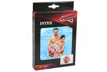 Míč do bazénu INTEX - Cars (61cm)