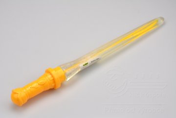 Bublifuk na obří bubliny WIKY meč - Žlutý 200ml (50cm)