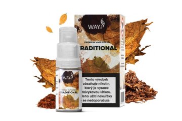 Traditional Tobacco - Liquid WAY to Vape 10ml,…
