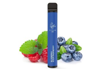 ELF BAR 600 Blueberry Sour Raspberry, 20mg/ml, balení 10ks