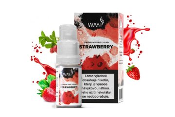 Strawberry - Liquid WAY to Vape 10ml, 6mg