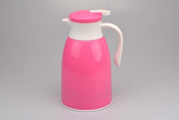 Plastová termokonev 1l - Růžová (25,5cm)