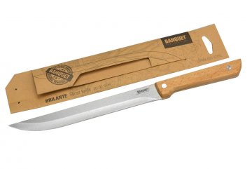Nerezový kuchyňský porcovací nůž BANQUET (20/32,5cm)