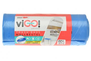 Pytle na odpad VIGO 10ks 60L - Modré