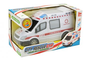 Ambulance (20cm) se zvukovými a světelnými…