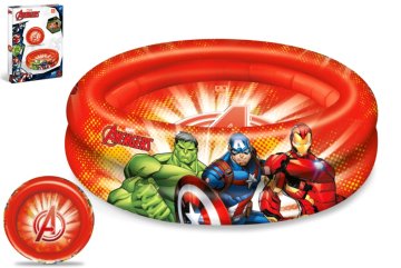 Dětský dvoukomorový bazén Avengers 100 cm