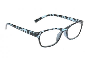 Brýle na čtení s pouzdrem modré +2.5