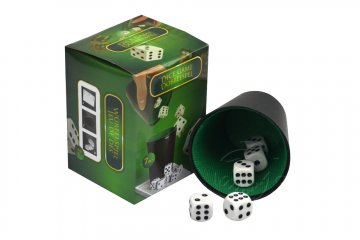 Set hracích kostek 7ks - Dice Game Dobbelspel (8cm)