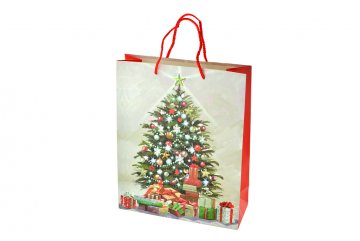 Dárková taška 29 cm - Stromeček a dárky