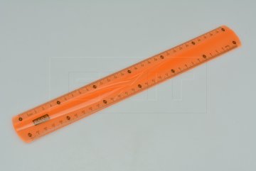 Plastové ohýbatelné pravítko (30cm) - Oranžové