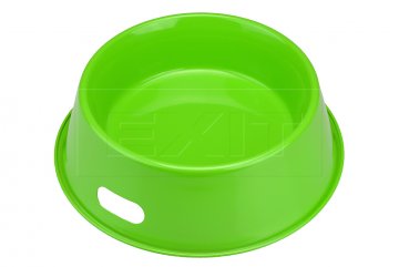 Kovová miska na krmení AMSTERDAM (20x7.5cm) - Zelená
