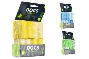 Sáčky na psí exkrementy, 240ks - Mix barev