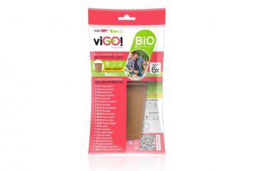ViGo! BIO Papírový kelímek 250 ml,…