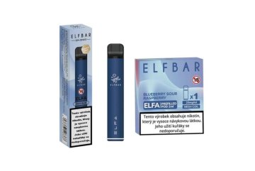Elf Bar Elfa POD Kit - Blueberry Sour Raspberry, balení 10ks