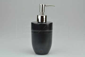 Dávkovač tekutého mýdla AMSTERDAM (17.5x8cm) - Černý