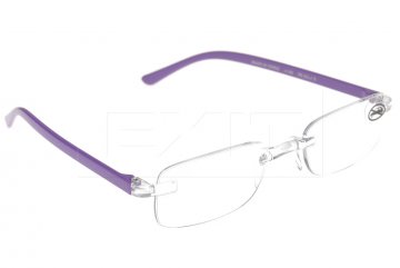 Dioptrické decentní brýle EYE - Fialové +1.0