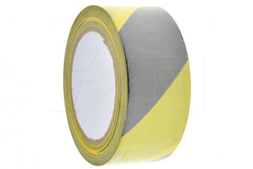 Výstražná samolepící páska 48mm / 33m - Černo žlutá
