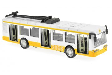 Trolejbus (16cm) - Žlutý