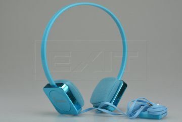 Stereo sluchátka s mikrofonem KEEKA (KE-700) - Modré