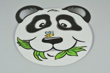Dětské vinylové prostírání (28.5cm) - Panda