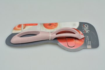 Ergonomická škrabka QLUX (17cm) - Růžová