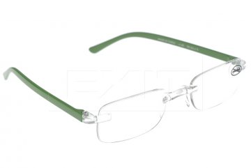 Dioptrické decentní brýle EYE - Zelené +2.0