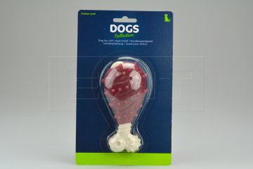 Hračka pro psa s vůní kuřecího masa DOGS (12x6cm) - Stehno