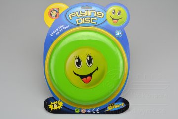 Frisbee létající disk WIKY - Zelený (19cm)