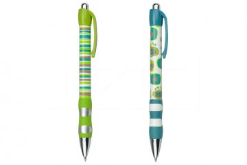 Jedno dětské pero v zeleném odstínu  - EASY…
