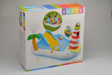 Zábavný dětský bazének se sprchou INTEX -…