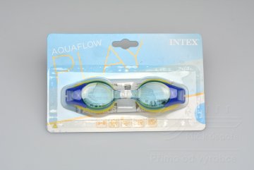 Dětské plavecké brýle junior INTEX - Modré (3-8let)