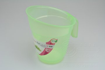 Plastová nádoba se sítkem ve výlevce 1,9l (21x20cm) - Zelená