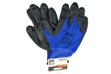 Pracovní rukavice CK9-900550 - Modré, vel. L