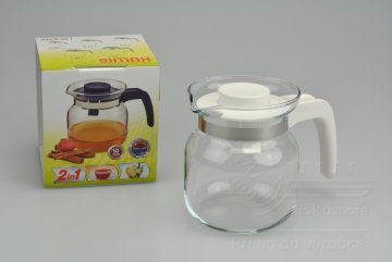 Konvice na čaj SIMAX 0,35l - Bílá (10,5cm)