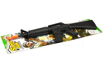 Dětská rachtací pistole GAZELO - Samopal (65cm)