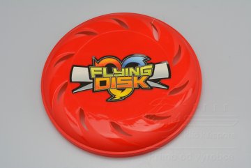 Frisbee létající talíř GAZELO - Červený (21,5cm)