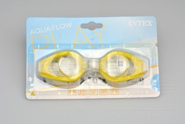 Dětské plavecké brýle play INTEX - Žluté (3-8let)